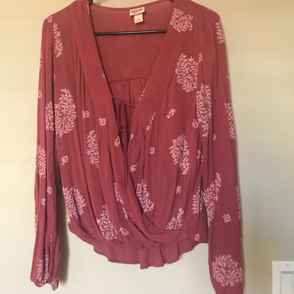 Mossimo Supply Co. Tops - Long sleeve blouse